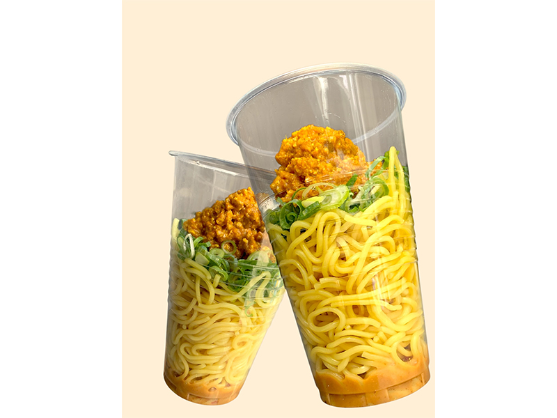 磐田産白ネギを使ったカレー担々まぜそば